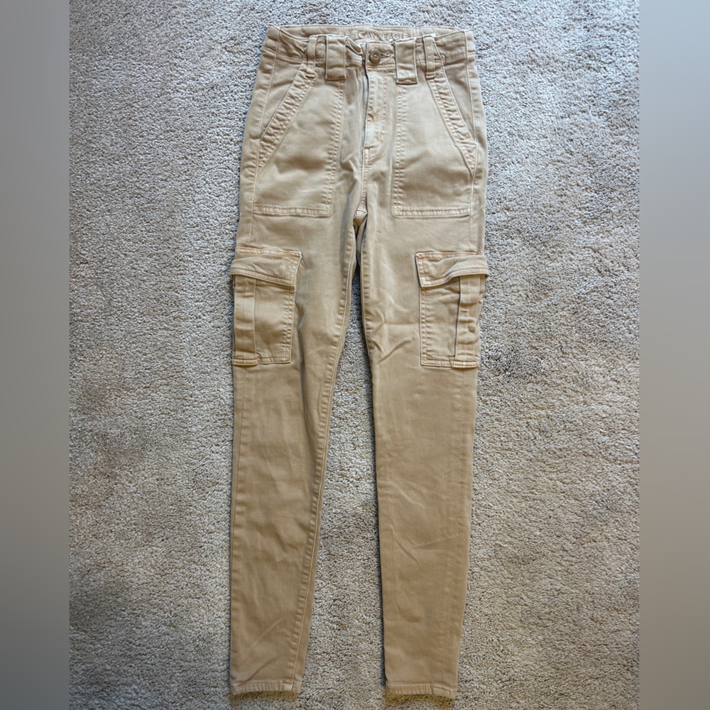 American Eagle Outfitter stretch utility jegging . Size 2